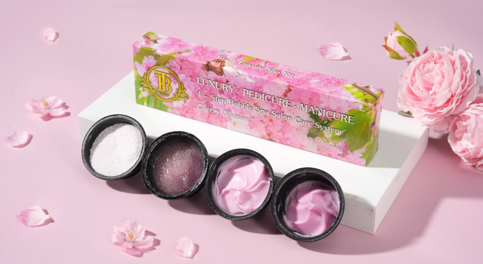 Cherry Blossom four-step luxury spa pedicure