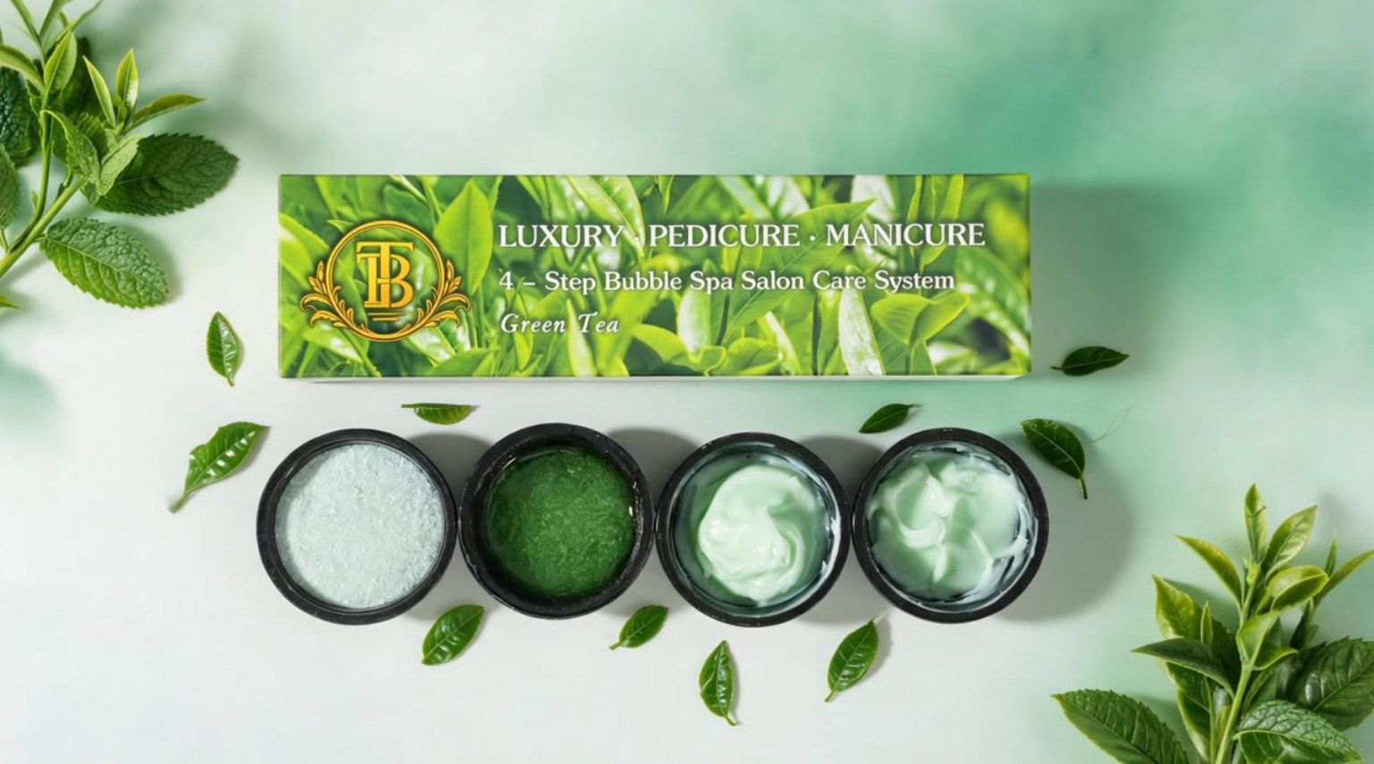 Green Tea four-step luxury spa pedicure